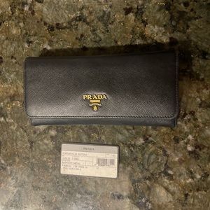Prada Saffiano Wallet